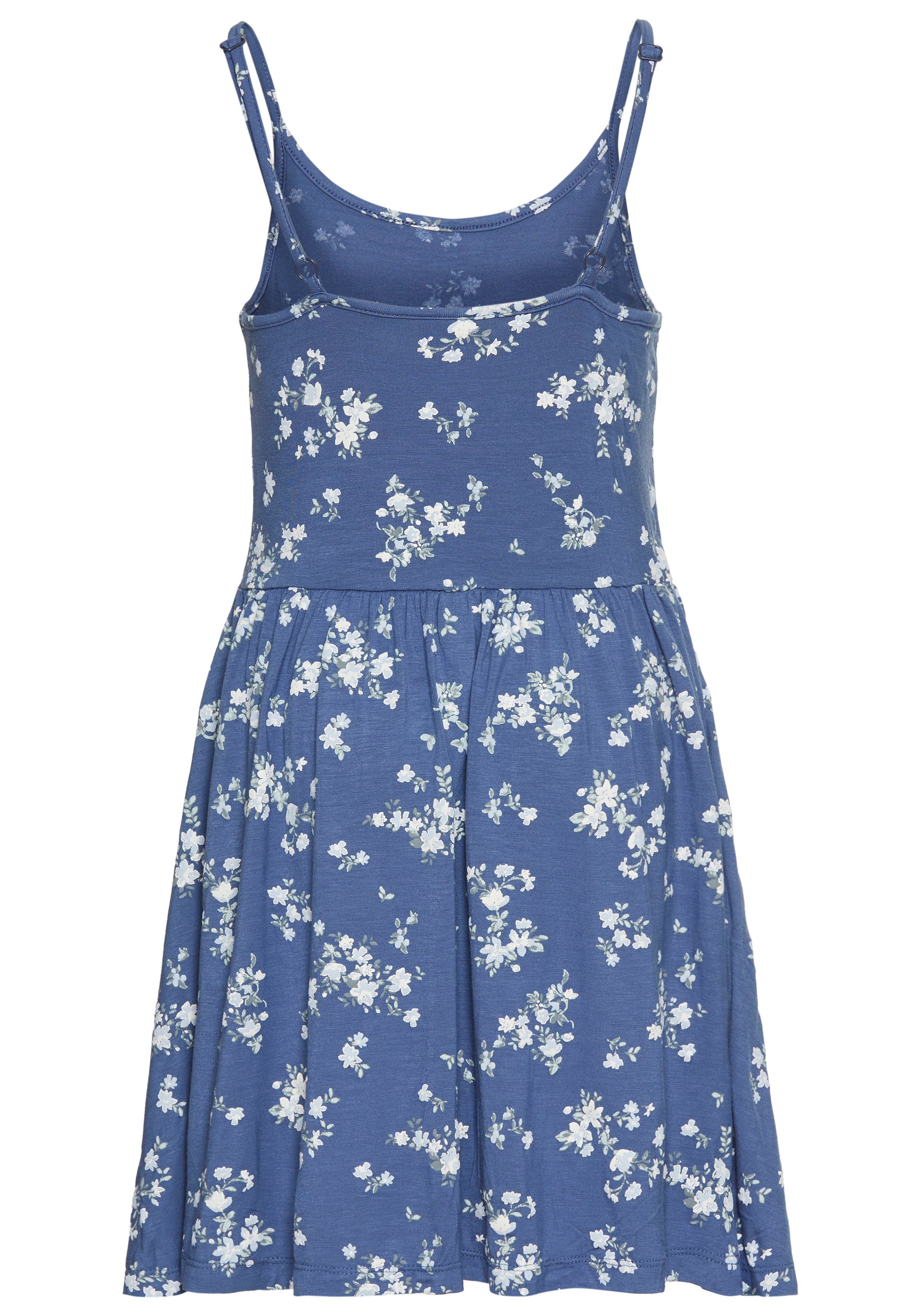 KIDSWORLD Jerseykleid »Trägerkleid, sommerlich mit verstellbaren Trägern« , aus Viskose mit schönem Blumendruck