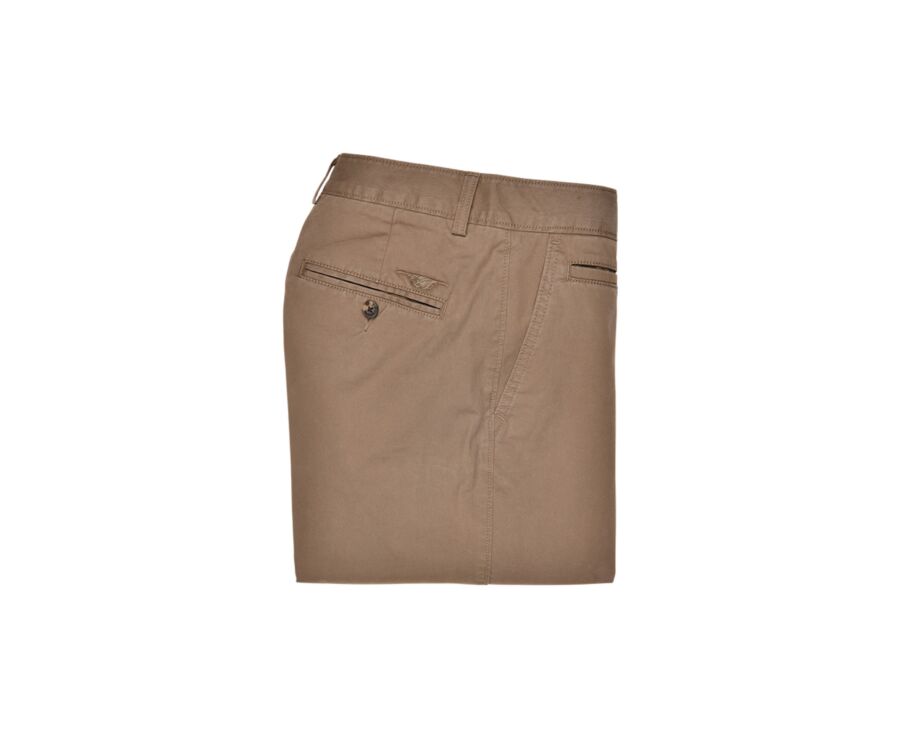 Bermuda chino homme Taupe - BARRY