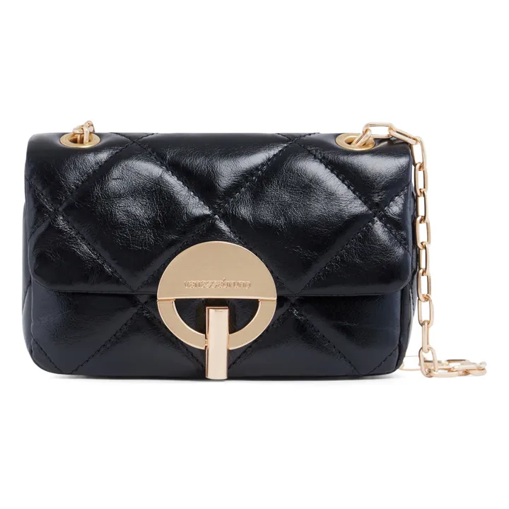 Vanessa Bruno Sac Nano Moon Cuir Craquelé | Noir