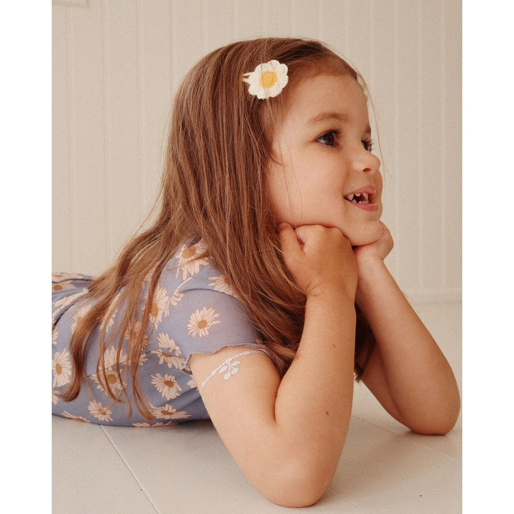 Køb Konges Sløjd Daisy Blue Mel T-shirt