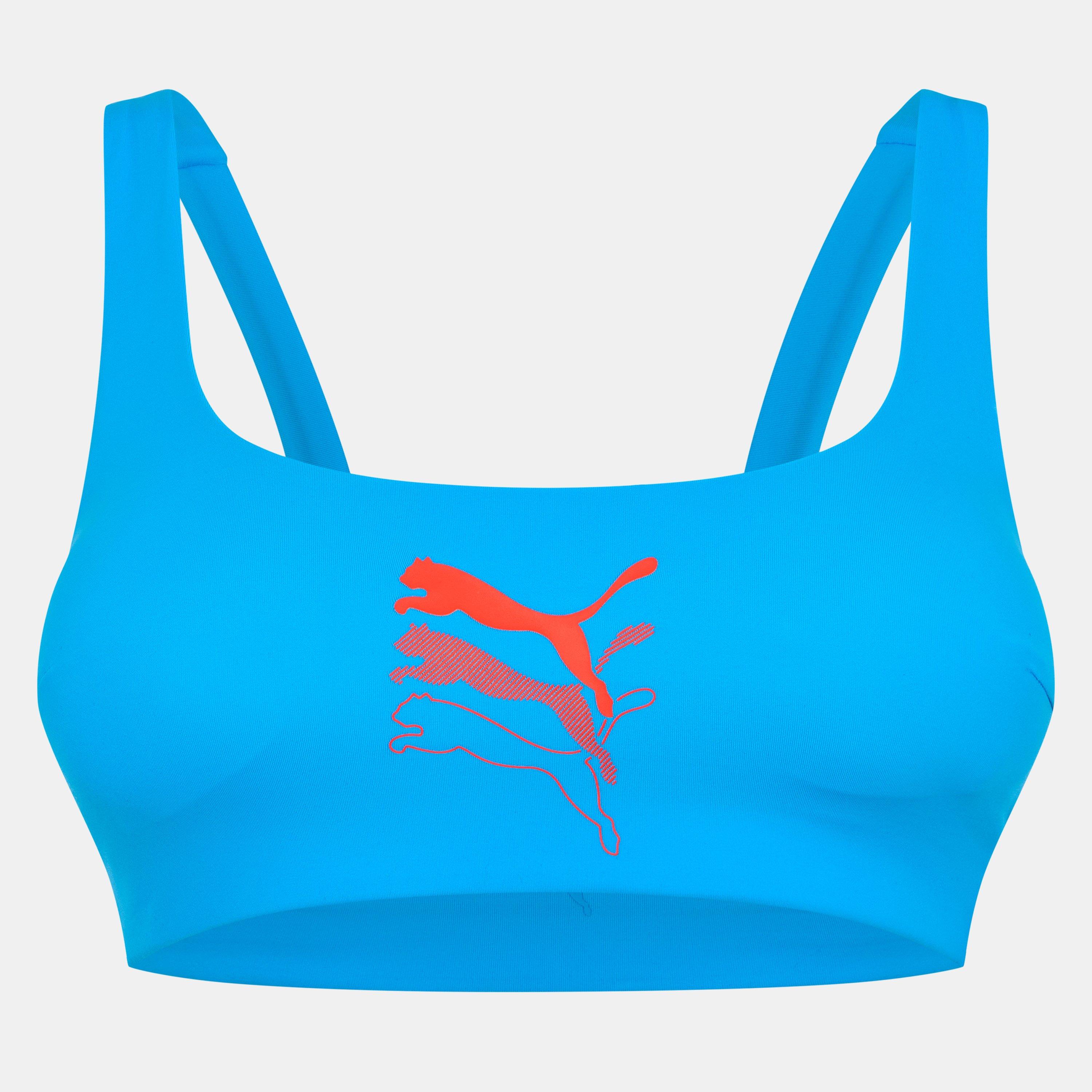 Puma Swimwear Scoop Neck Top Swimsuit Womens