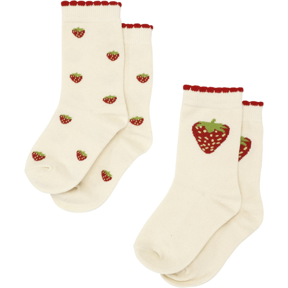 Køb Flöss 2-pak strawberry Strømper