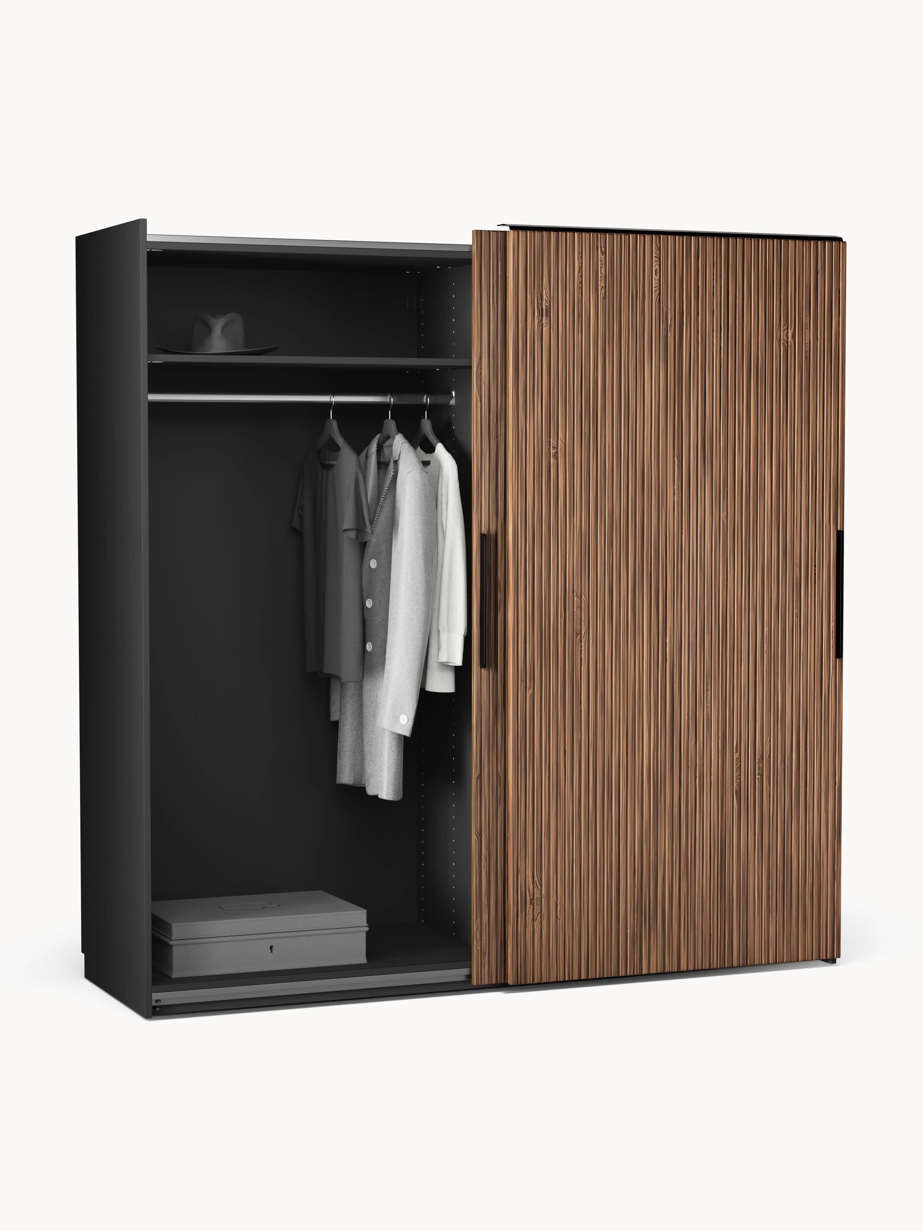 Modulaire schuifdeurkast Simone, 200 cm breed, diverse varianten