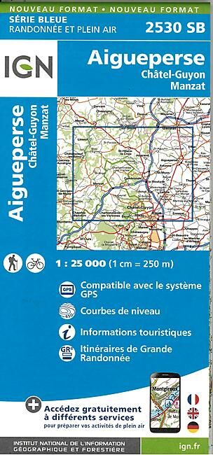 IGN - 2530 SB AIGUEPERSE CHATEL GUYON 1 25 000