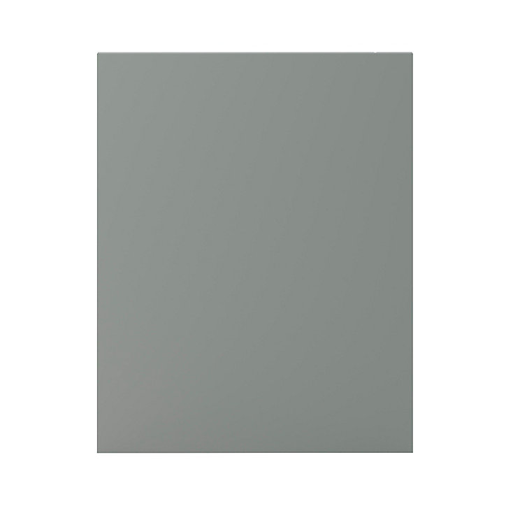 Côté de remplacement bas droit Goodhome Balsamita gris H. 72 cm x l. 57 cm x Ep. 18 mm