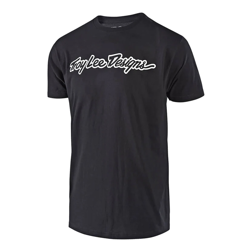 Troy Lee Designs - T-shirt Signature Noir