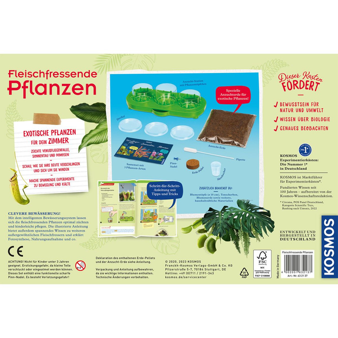 Fleischfressende Pflanzen - Experimentierkasten