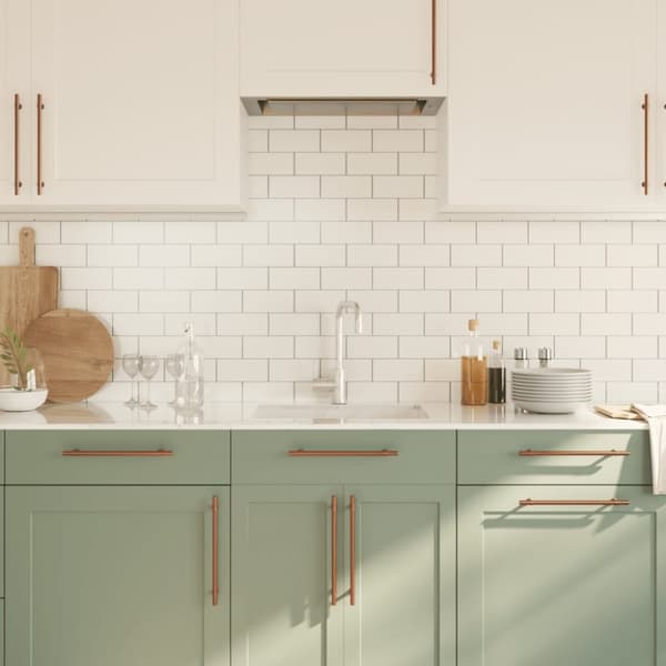 vidaXL Skaphåndtak 20 stk bronse 224 mm rustfritt stål