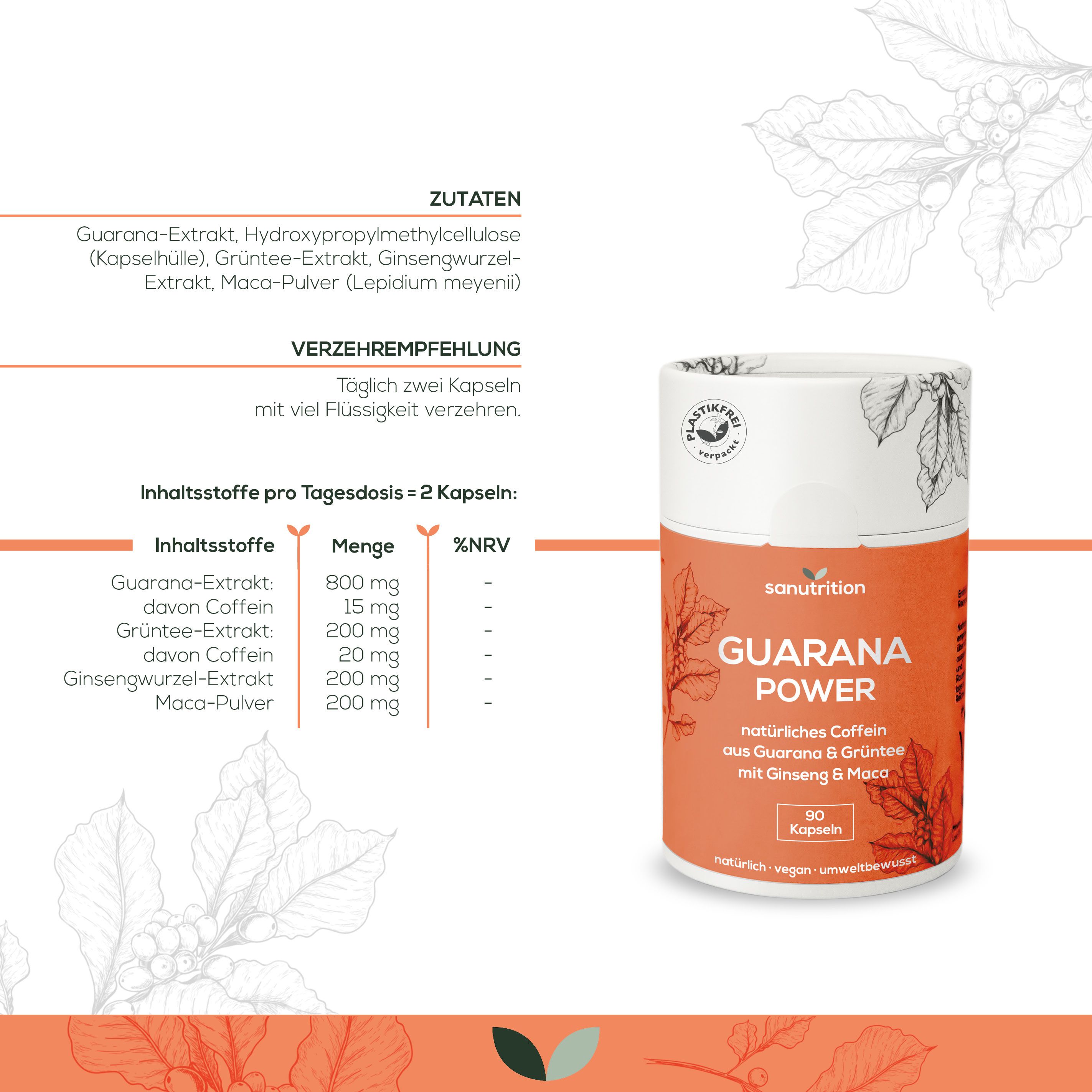 Sanutrition® - Guarana Power