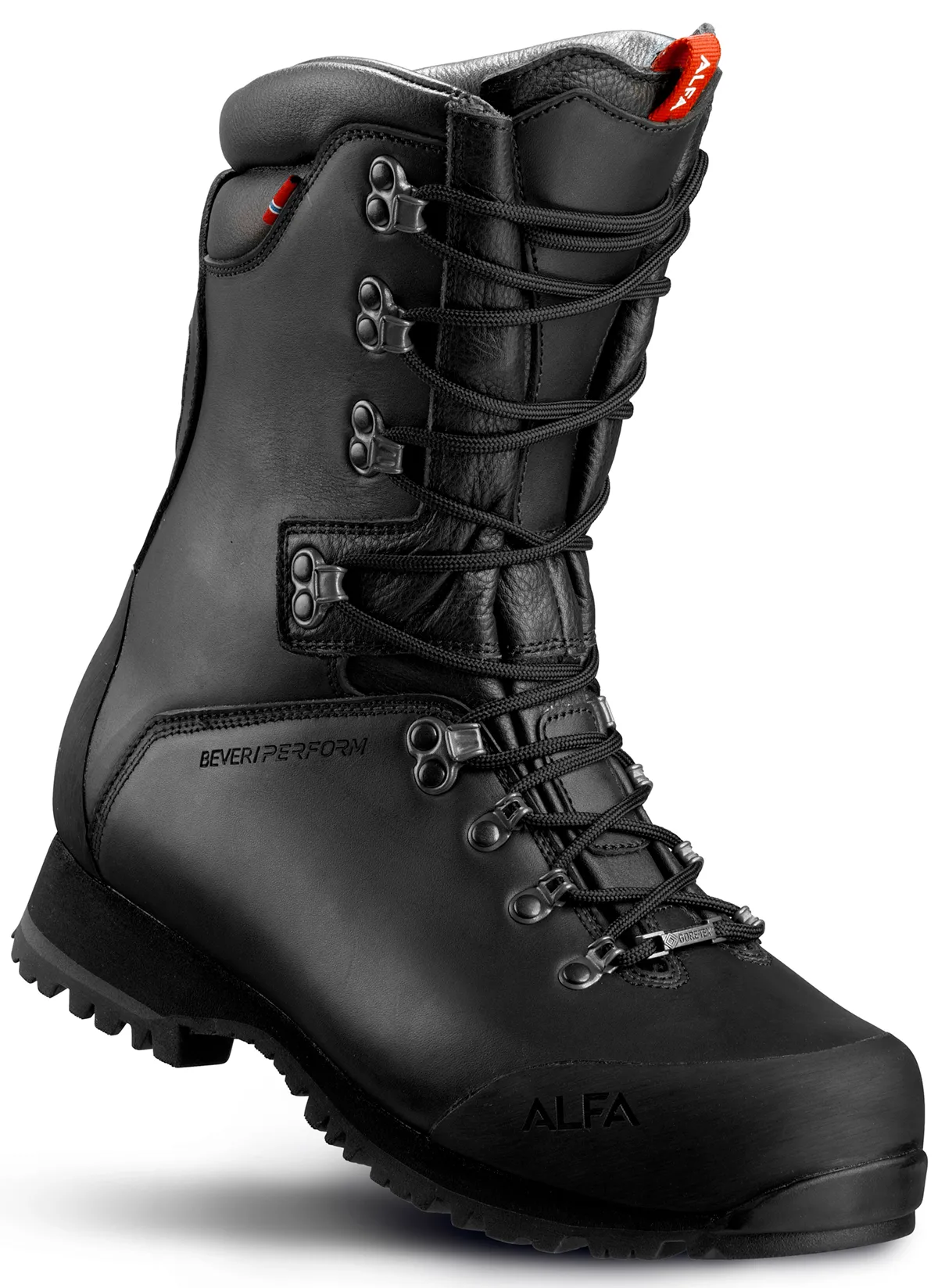 Alfa Men's Bever Perform Gore-Tex Black