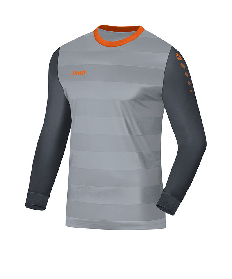 JAKO Leeds Torwarttrikot Kids Grau Orange F40