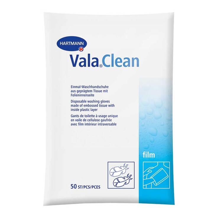 Valaclean Film Waschhandschu, 50 St