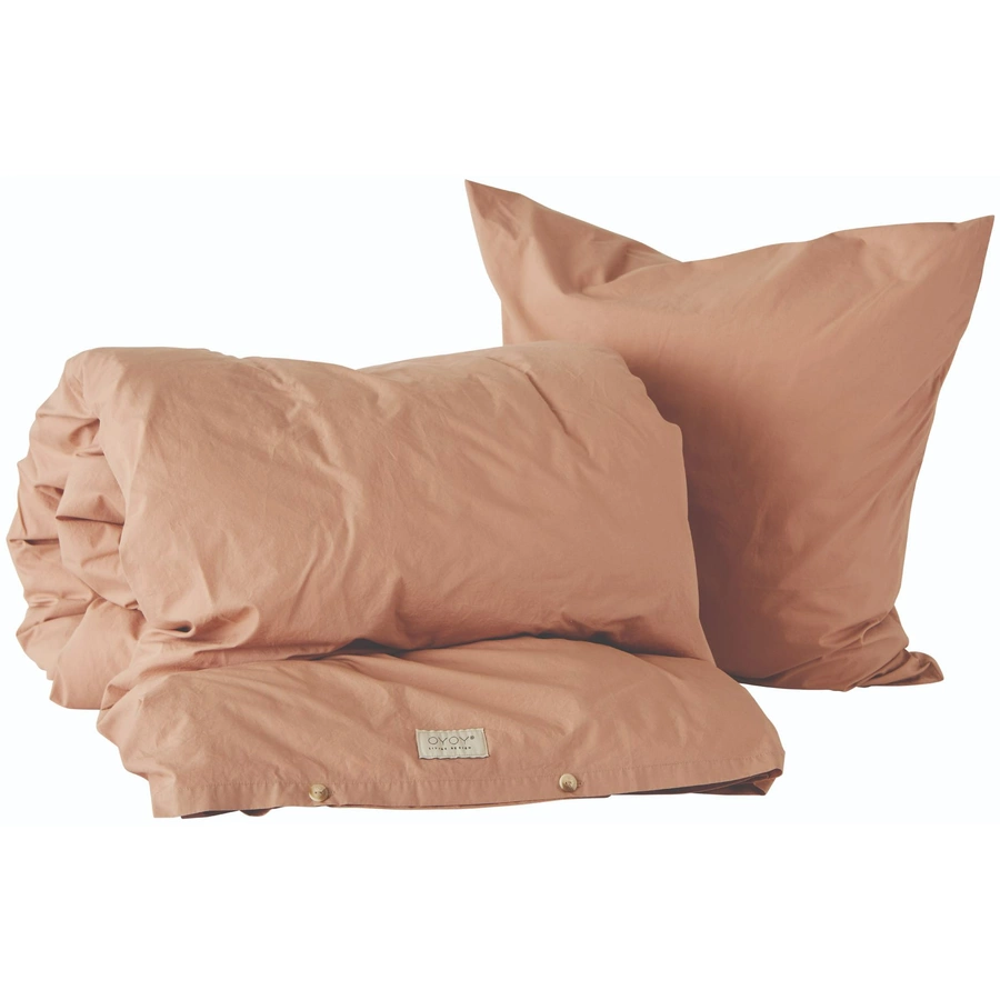 OYOY Bettwäsche Nuku Bedding - Adult Ekstra H220 x W140 cm dark_powder