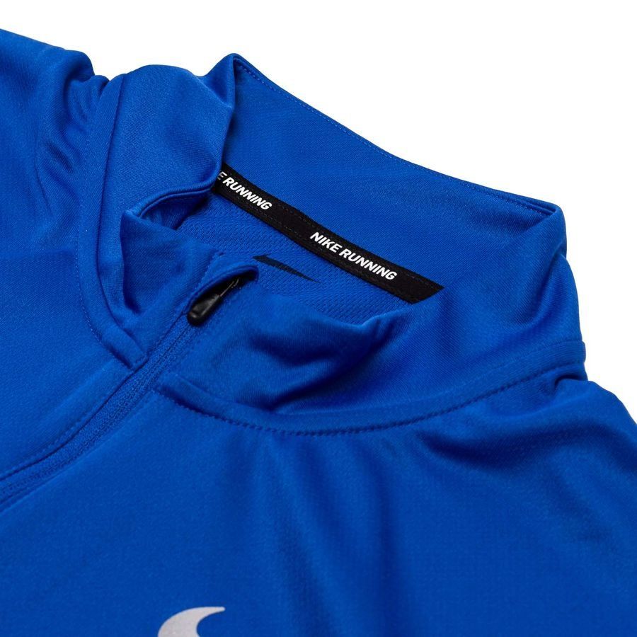 Nike Haut Running Dri-FIT Pacer HZ - Bleu/Argenté