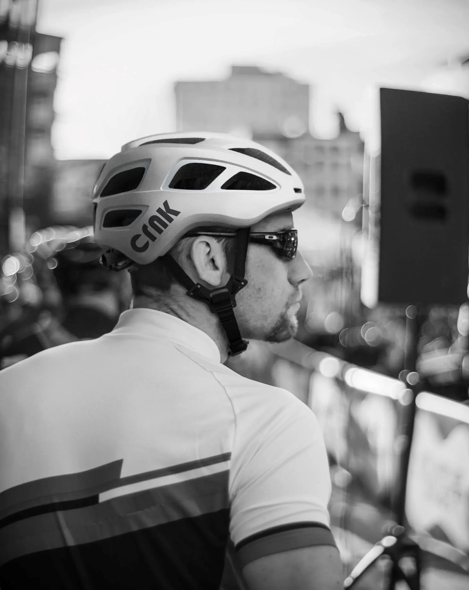 CRNK Veloce Race Fietshelm Wit