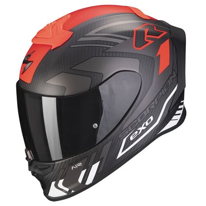 Casque Scorpion Exo EXO-R1 EVO CARBON AIR SUPRA - Noir / Gris