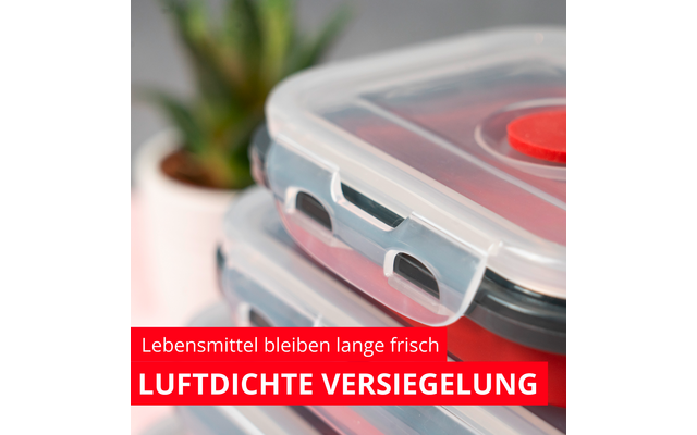 Westmark faltbare Frischhaltedose eckig
