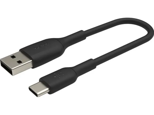 Belkin BoostCharge - USB-kabel - 24 pin USB-C (han) til USB (han) - 1 m - sort