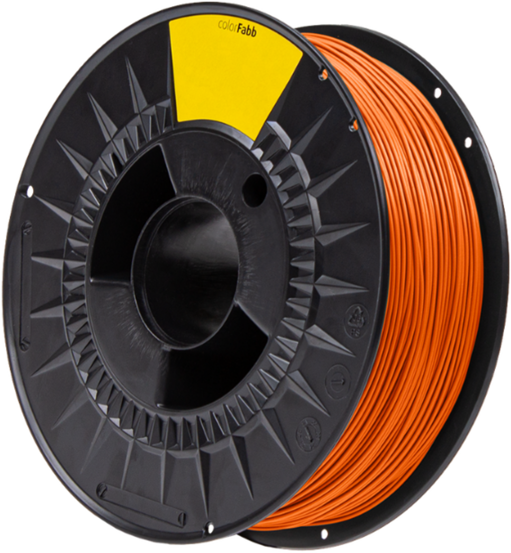 colorFabb  PLA High Speed Pro Deep Orange, 1,75 mm / 1000 g    Neue Dimension des PLA Druckens in Deep Orange