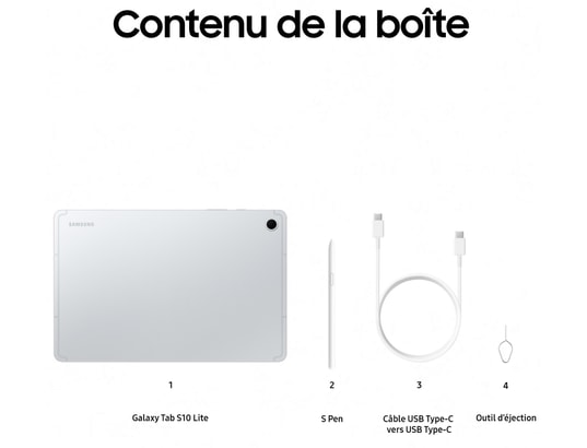 SAMSUNG - Tablette tactile SM-X400NZSPEUB