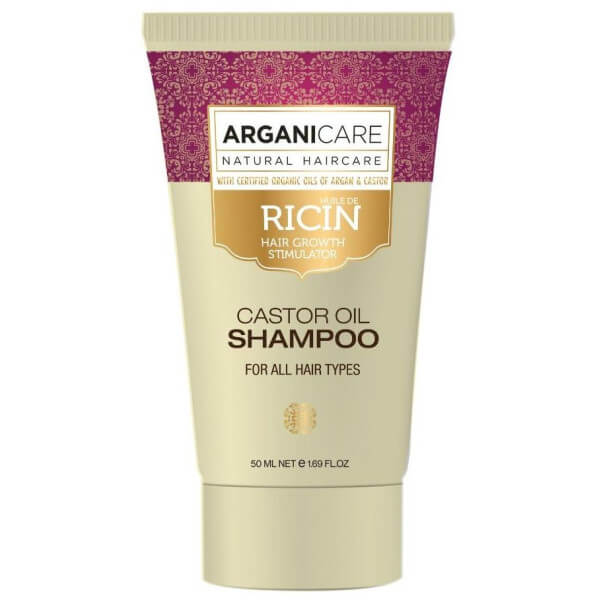 Shampoing accélérateur de croissance Ricin Arganicare 50ml