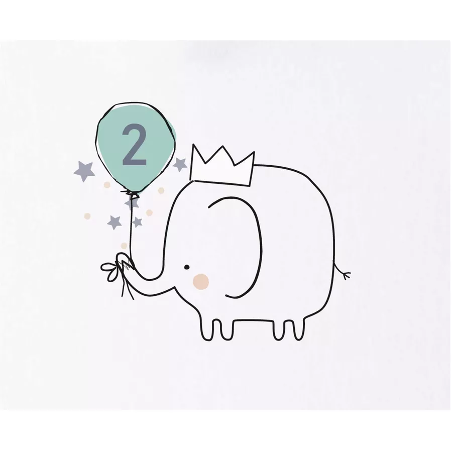 Liliput T-Shirt Elefant 2 weiß