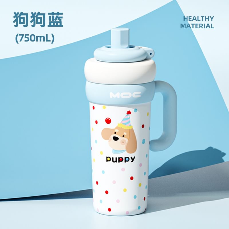 Choyce - Print roestvrijstalen / keramische thee-infuser drinkfles (verschillende ontwerpen)