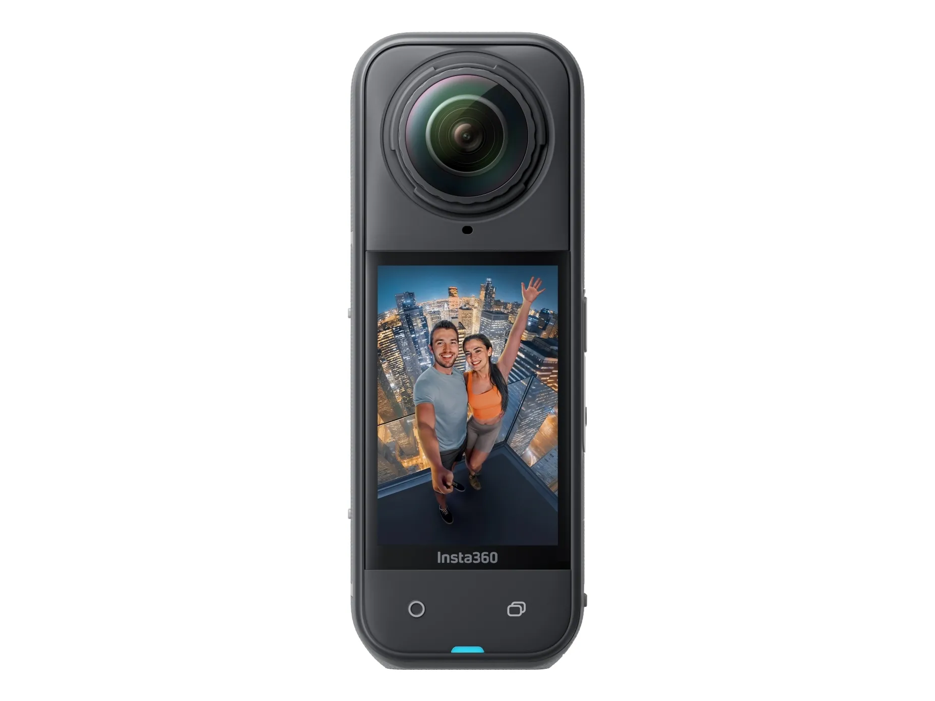 Insta360 X5 - 360° action-kamera - 8K / 30 fps - 72 MP - Bluetooth, Wi-Fi op til 15 m - sort