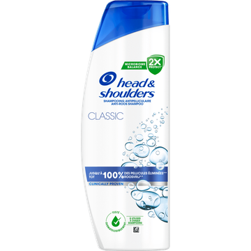 Head & Shoulders Classic Anti-roos Shampoo 300ml Voor Dagelijks Gebruik. Fris Gevoel