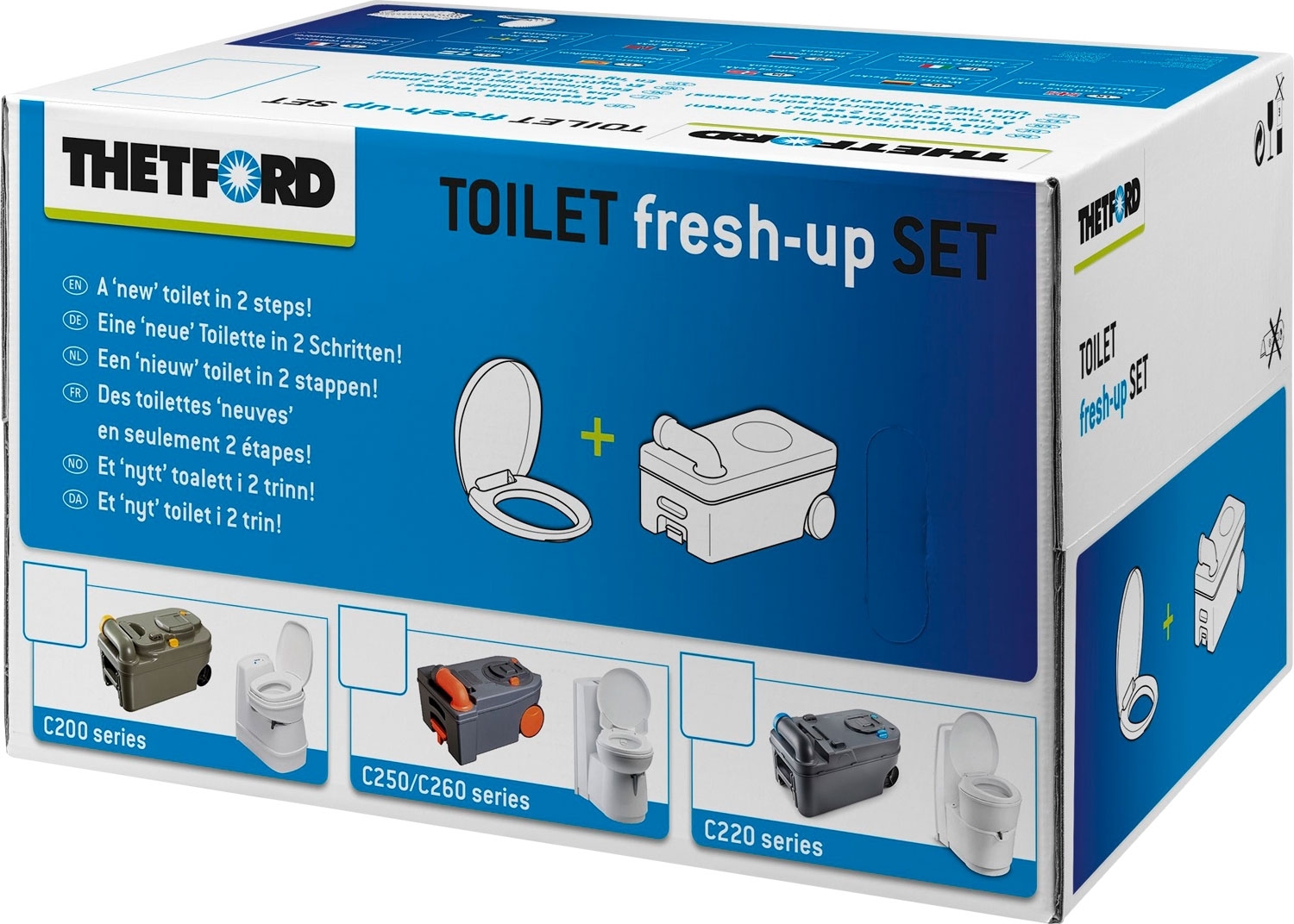 Toilet fresh-up-Set für C220