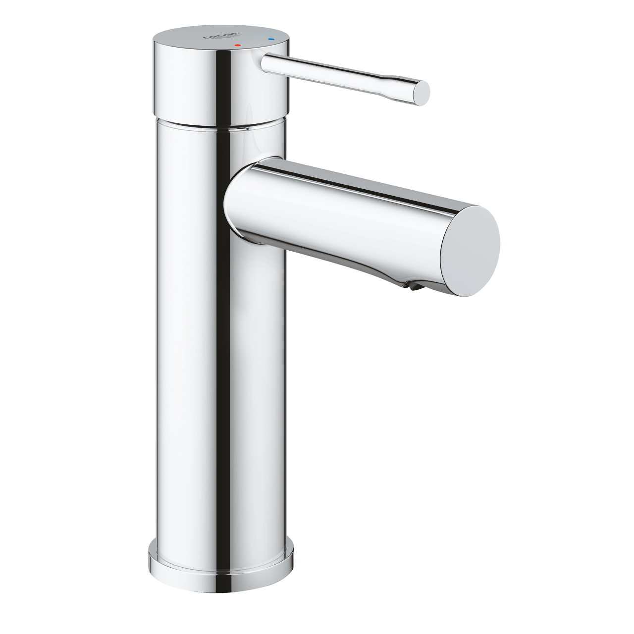 Grohe Essence New wastafelkraan S-size met gladde body cartouche chroom