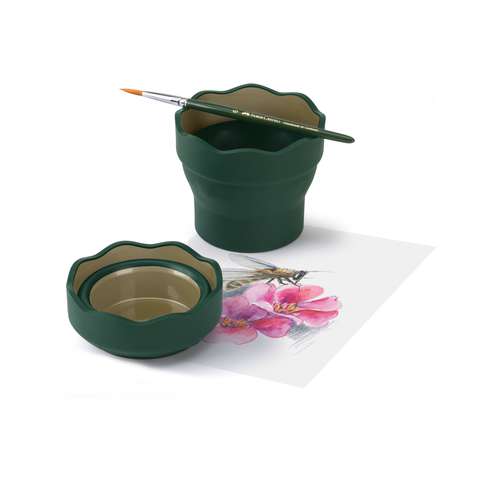 FABER-CASTELL Art & Graphic Wasserbecher CLIC & GO