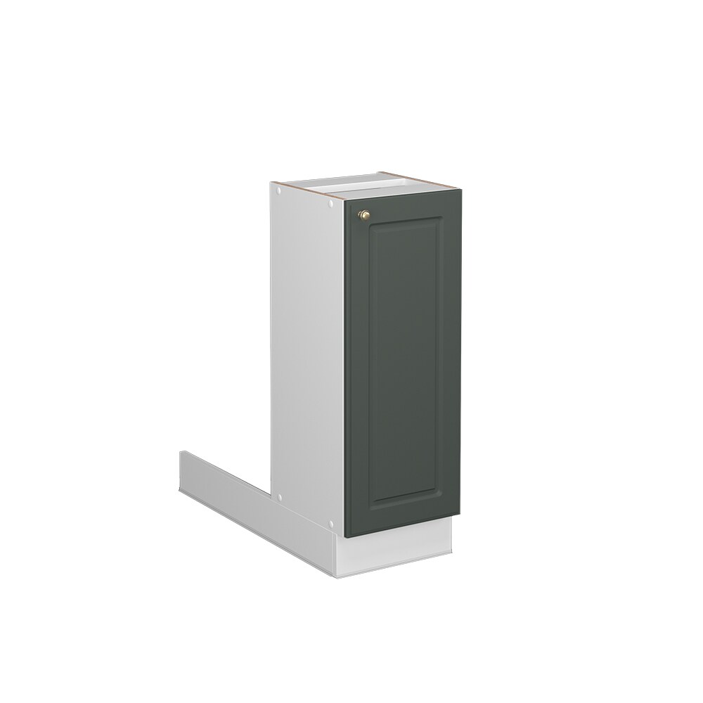 Vicco Regalinselunterschrank Küchenschrank Küchenmöbel Fame-Line Landhaus Weiß Grün 30 cm Gold Küche Einbauküche Kücheninsel Drehtür Einlegeboden Blende Küchenunterschrank Küchenzeile