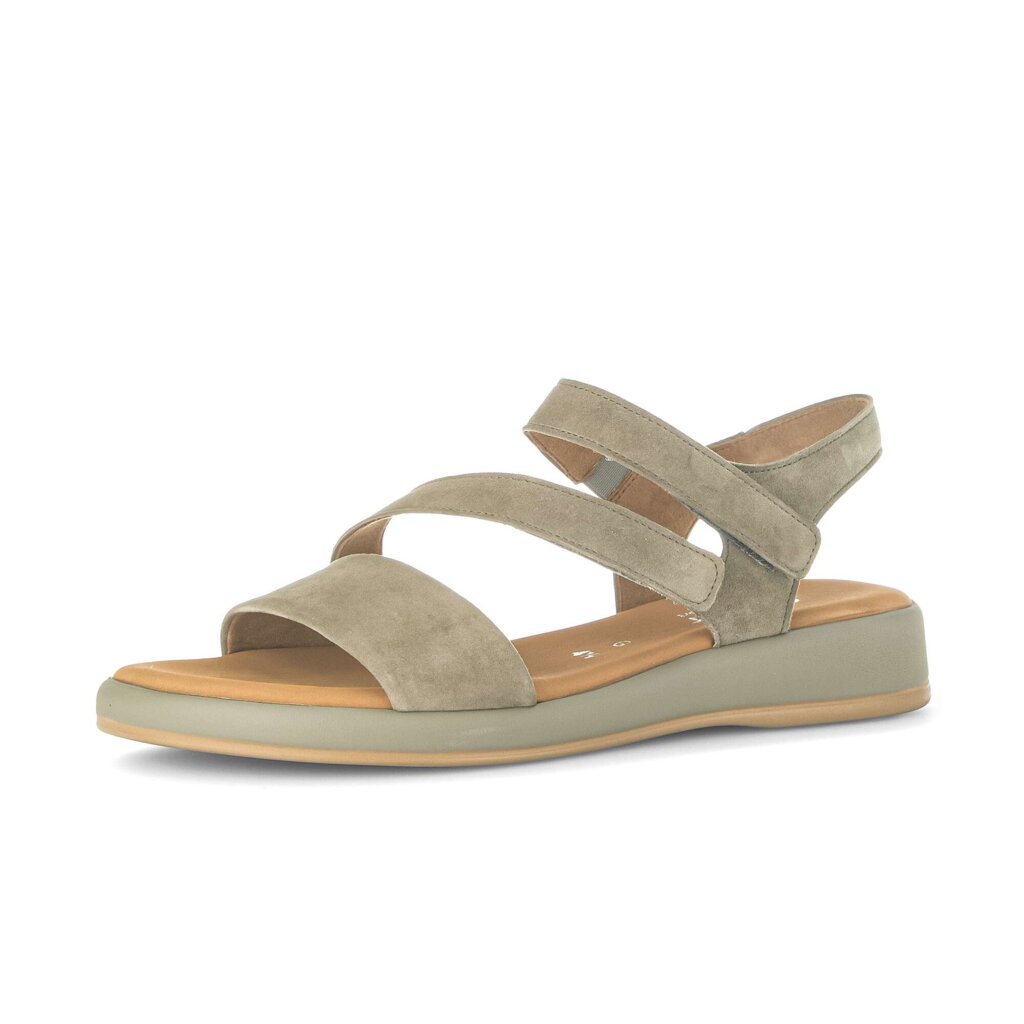 Sandal met riempjes groen