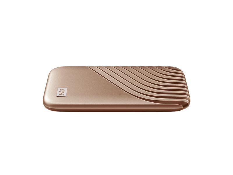 Western Digital Externe SSD My Passport 1000 GB, Gold Externe SSD My Passport Gold 1 TB