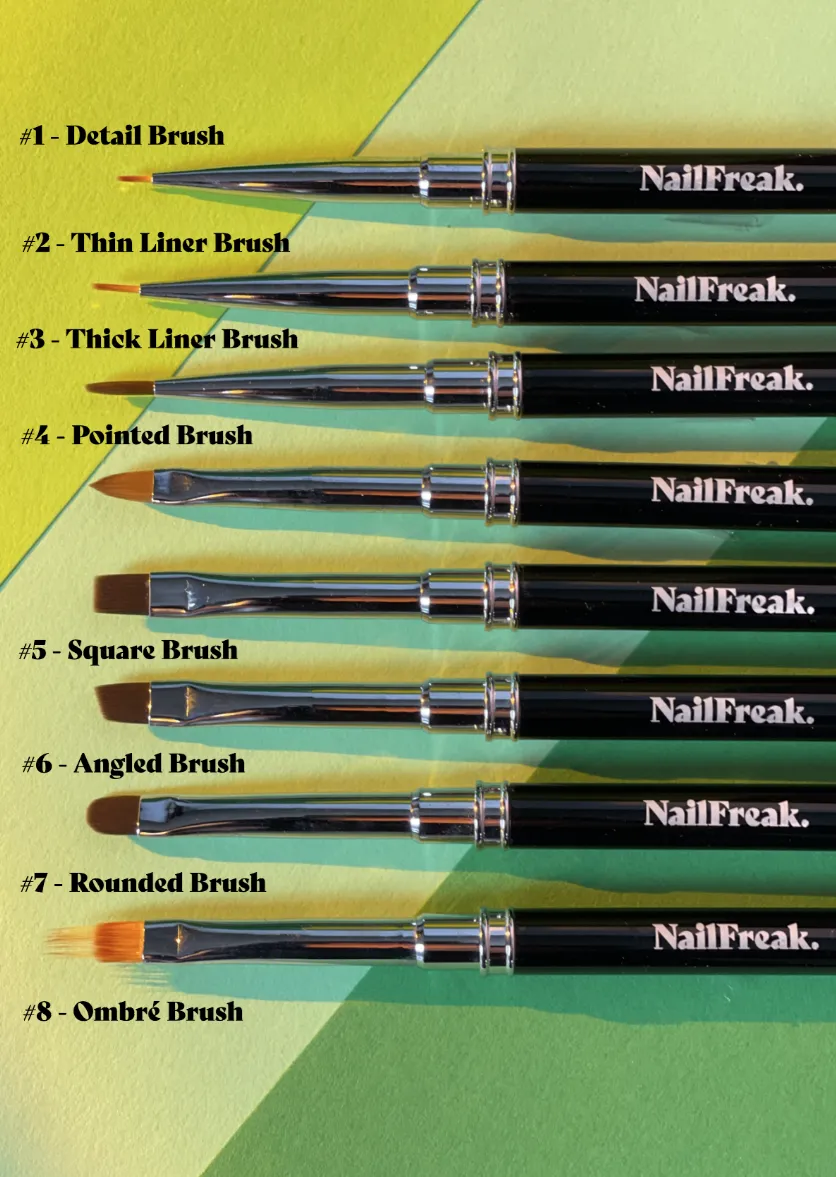 Nailfreak NailFreak #1 Detail brush