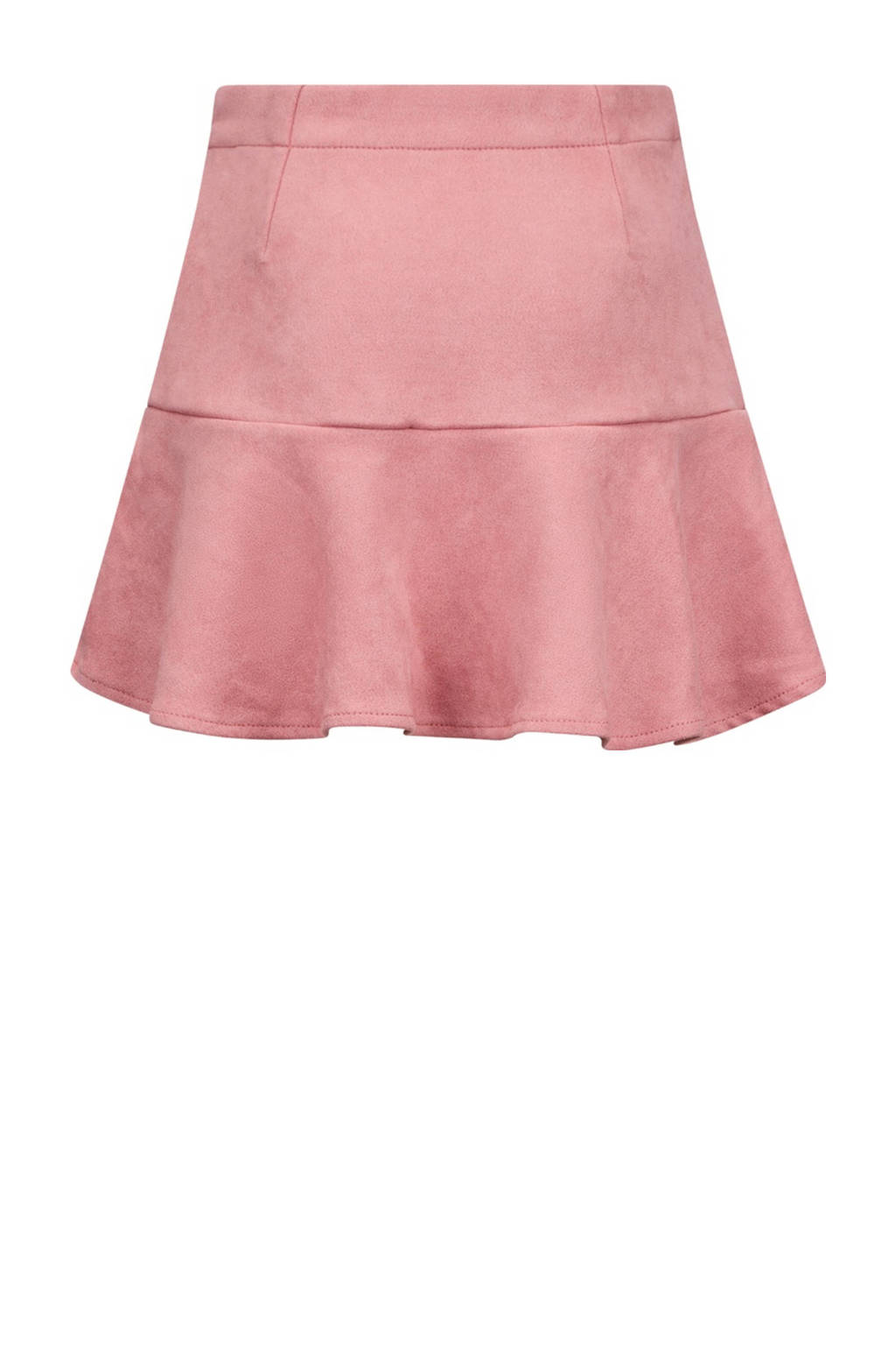 Retour Jeans suede korte rok roze