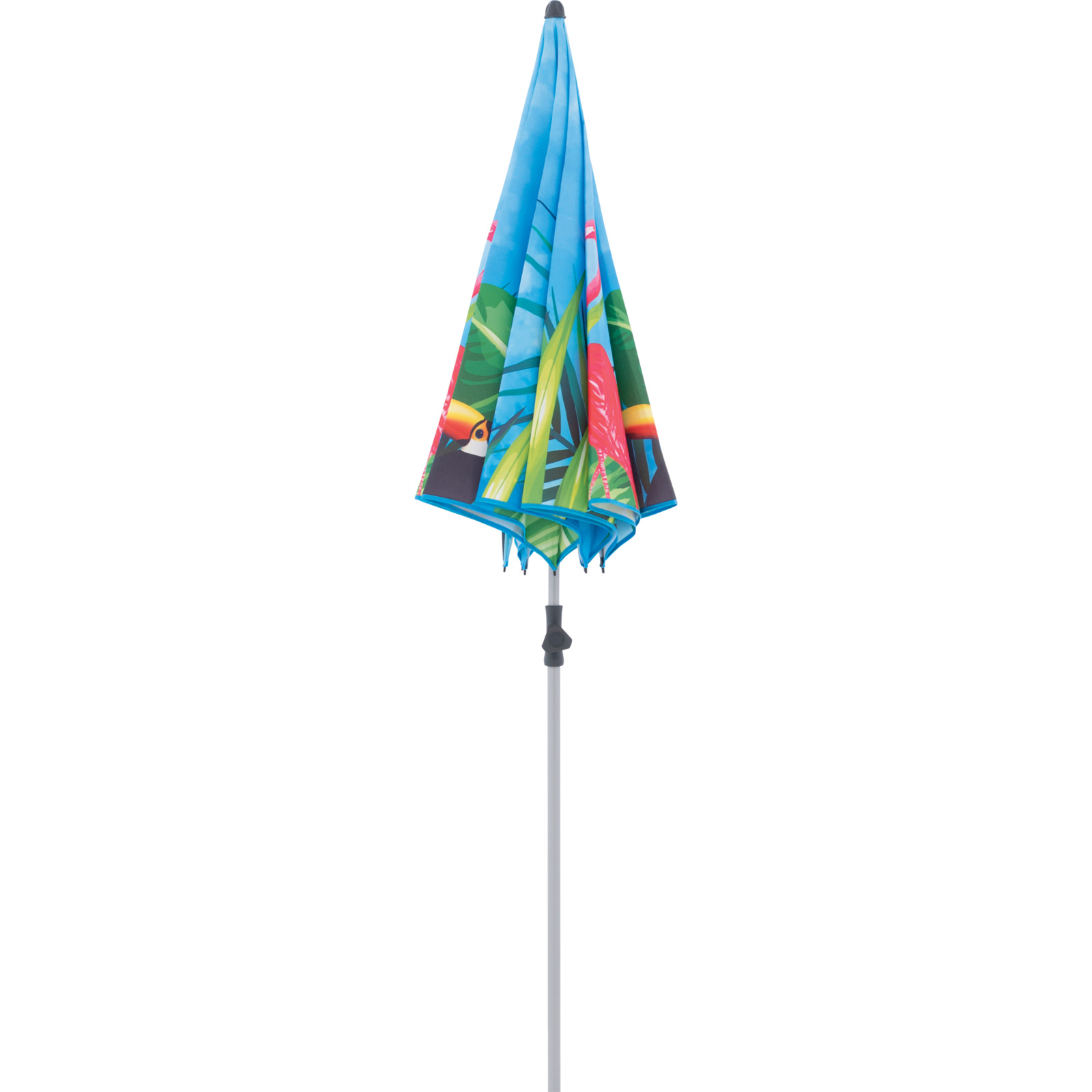 Sonnenschirm Flamingo 180 cm blau