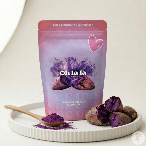 Oh La La Matcha Ube Poudre 80g