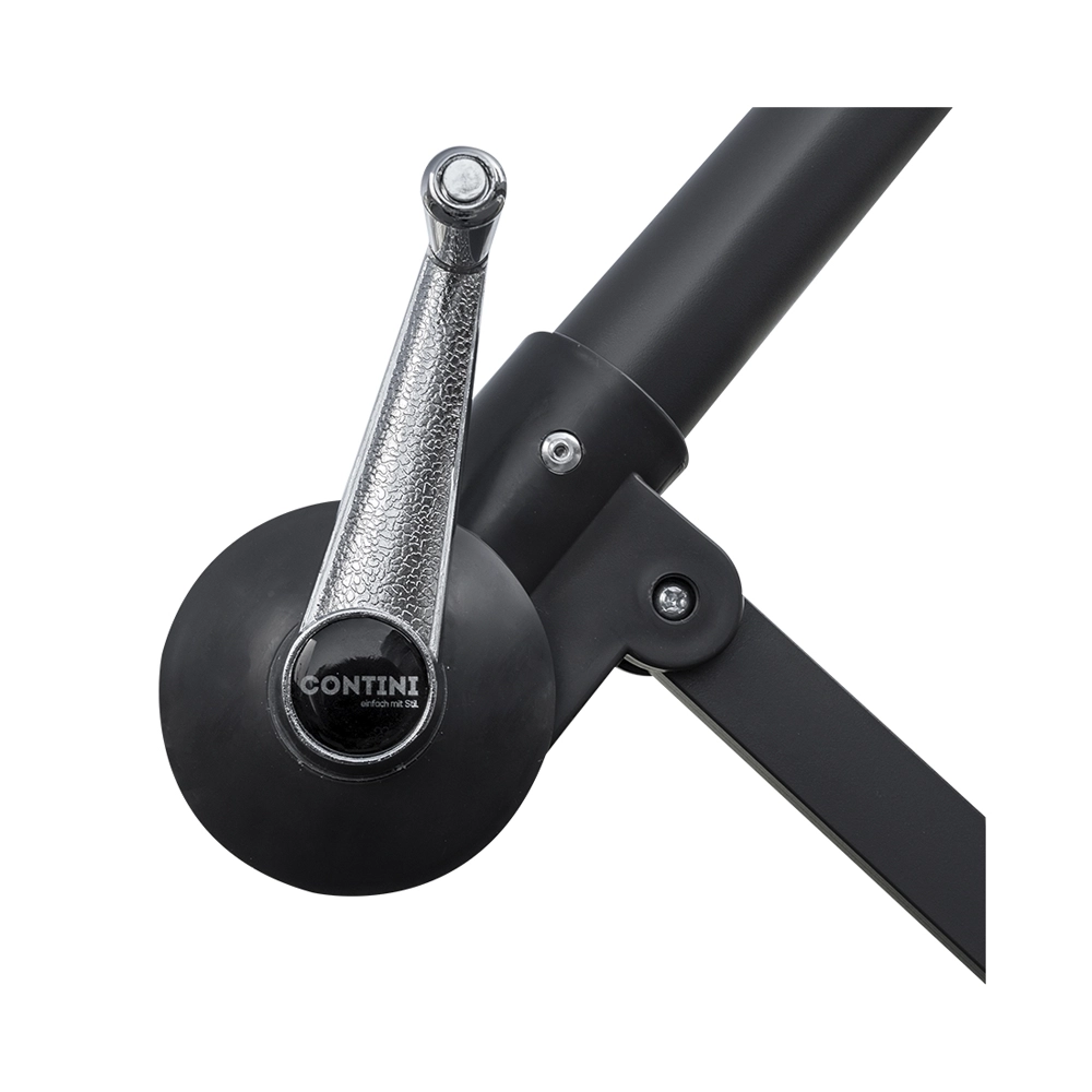 CONTINI Ampelschirm Ø 3m taupe