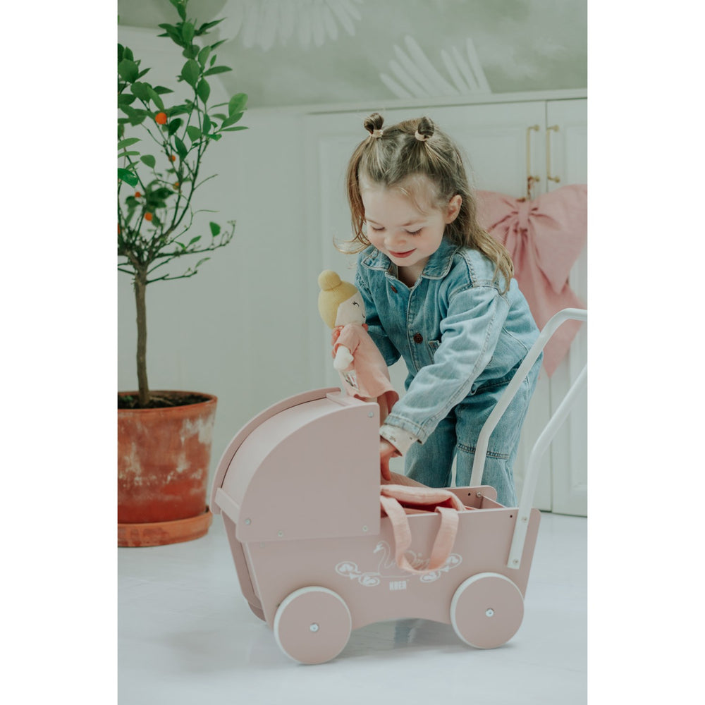 Køb KREA® Dukkevogn Rose