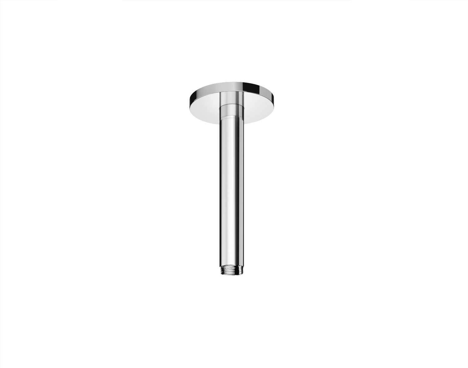 Hotbath Cobber Douchearm Plafondmontage Rond 15cm Geborsteld Messing CB452