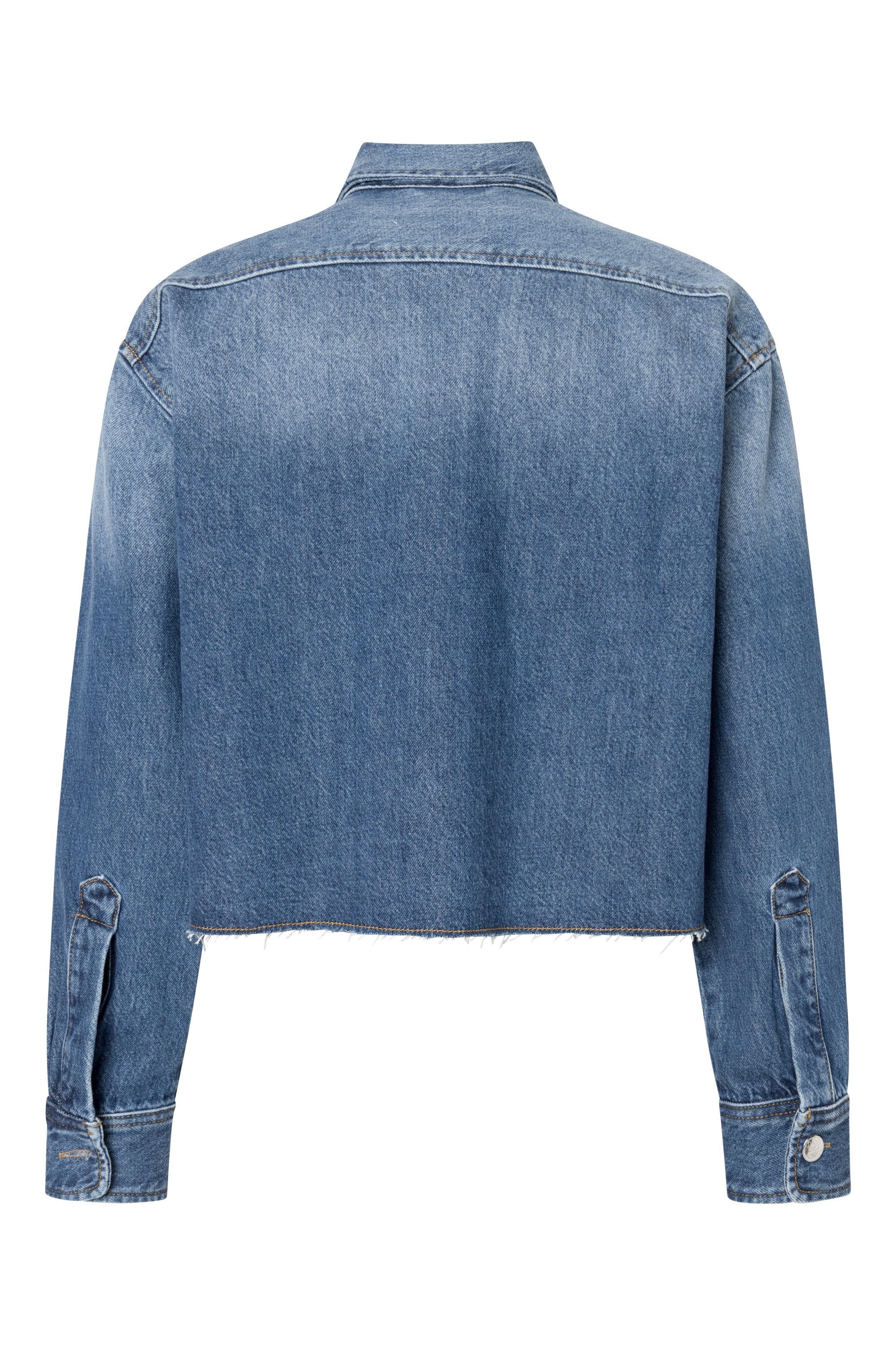Joop Jeans Jeansbluse »Udela«, mit bestickter Tasche
