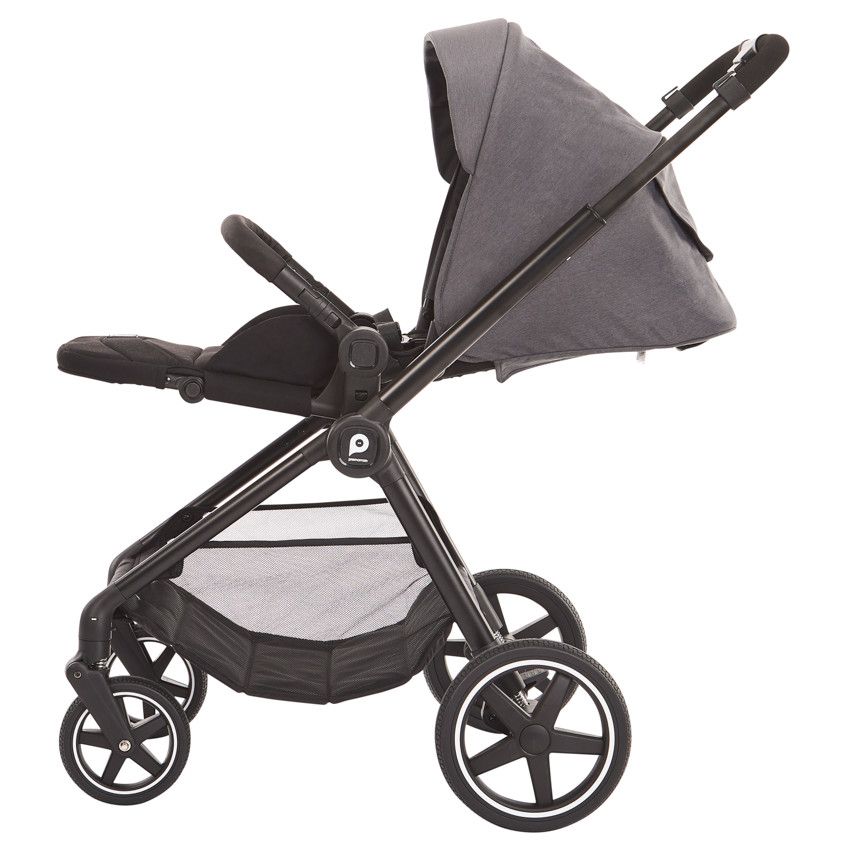Poussette trio Athéna avec siège-auto i-Prim - Ecru