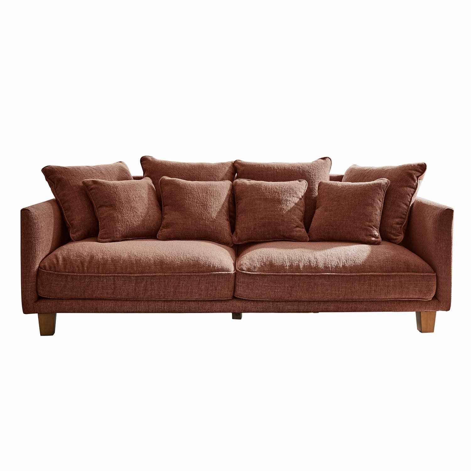 Sofa Brissonneau rostbraun