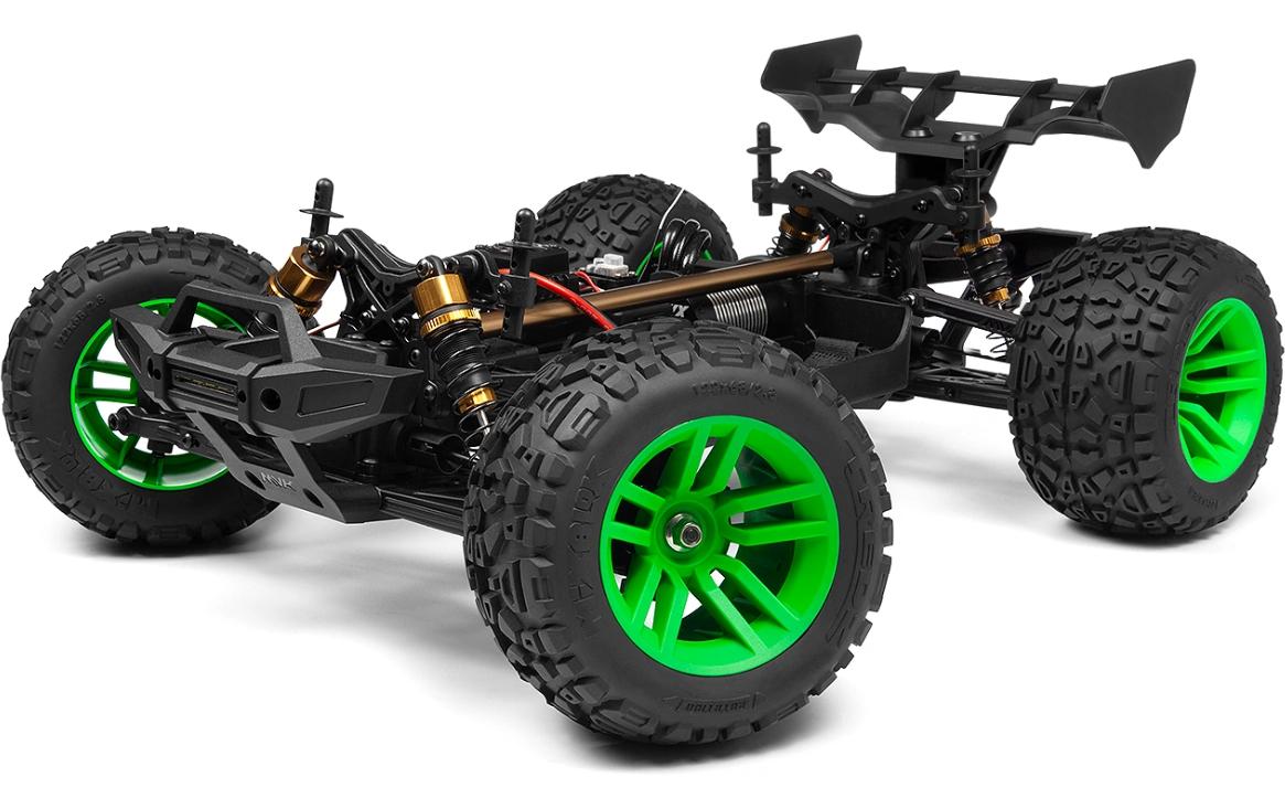 Stadium Truck Quantum2 XT Flux Grün , 1:10<br>Off-Road RC Modell mit Brushless Allradantrieb