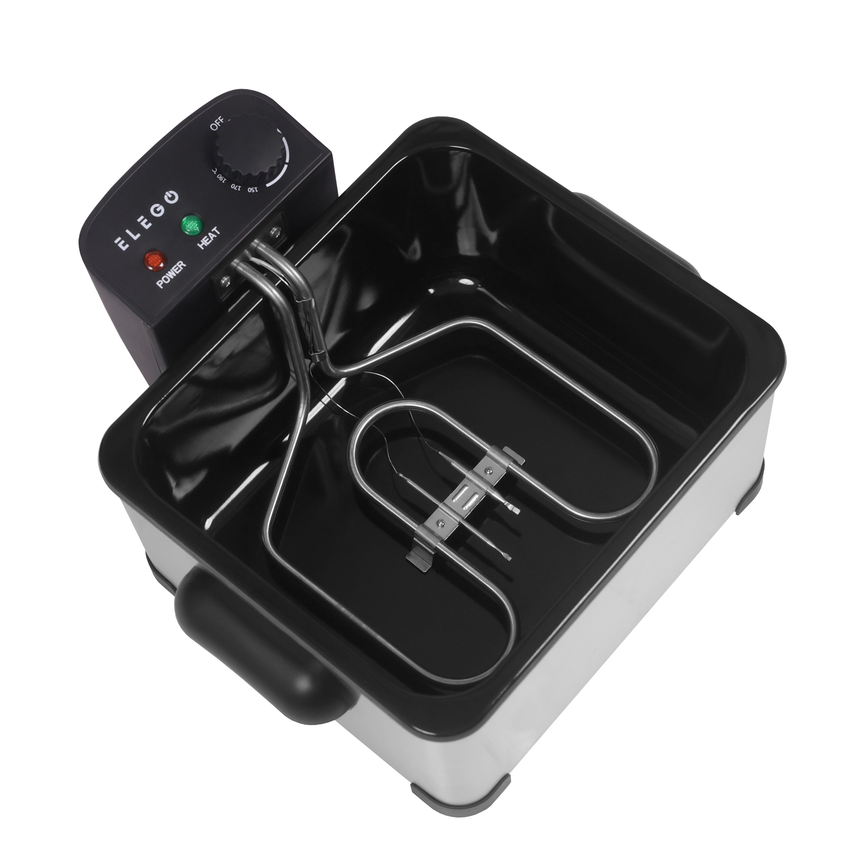Fritteuse mit 3 Frittierkörben 4L