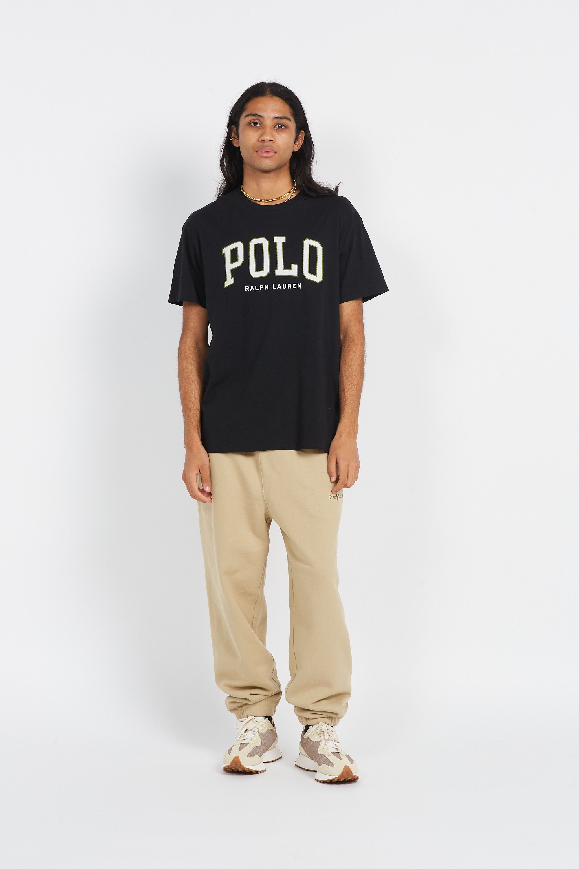 POLO RALPH LAUREN T-shirt Classic Fit Logo Jersey T-Shirt Noir