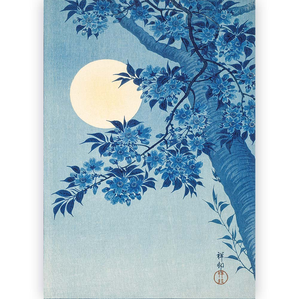 Poster Ohara Koson - Blossoming Cherry 60x90 cm