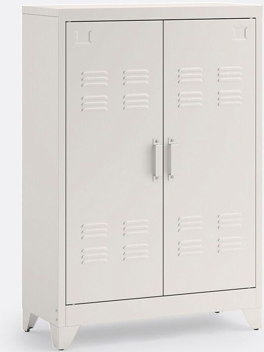 Hiba - Lage Kast - Metaal - 2 Deuren - Industrieel Design